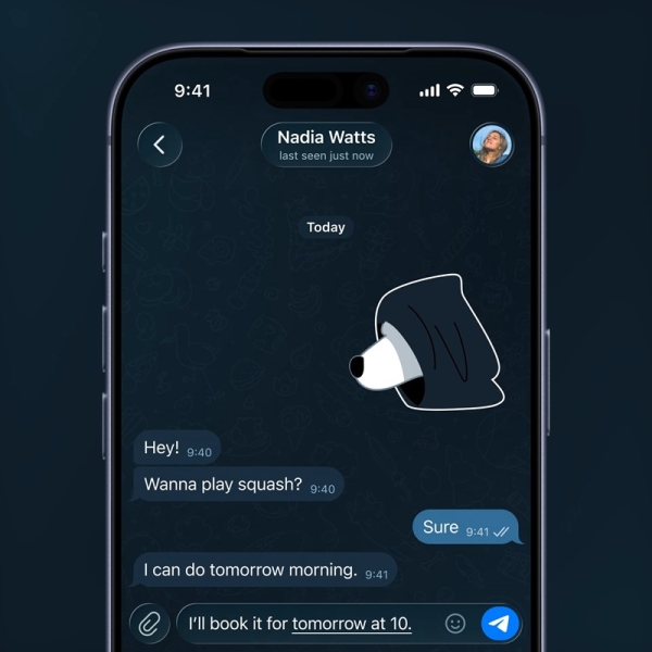 Обновление Telegram 12.5: теги для людей в чате, запрет пересылки сообщений, стикеры из фото