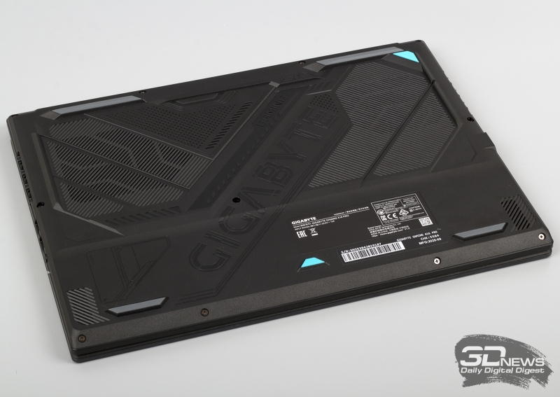 Обзор GIGABYTE GAMING A16 PRO: самый доступный игровой ноутбук с графикой на 16 Гбайт