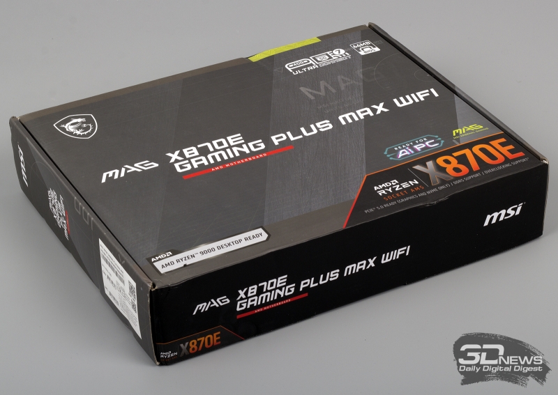 Обзор материнской платы MSI MAG X870E GAMING PLUS MAX WIFI: собираем на Zen 5 сегодня, присматриваемся к Zen 6 &mdash; завтра