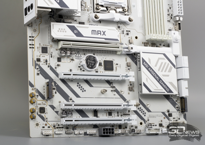 Обзор MSI MAG B850 GAMING PLUS MAX WIFI: плата для крутых игровых сборок в белом &laquo;кузове&raquo;