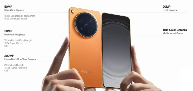 Oppo представила флагманский складной смартфон Find N6 с &laquo;практически невидимой складкой&raquo; по цене от&nbsp;$1437