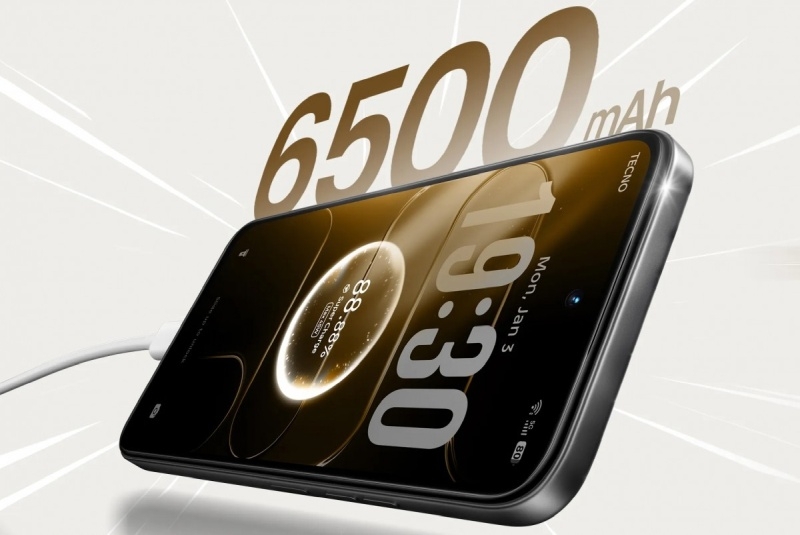 Представлен смартфон Tecno Spark 50 5G с чипом Dimensity 6400 и батареей на 6500 мА&middot;ч за $179