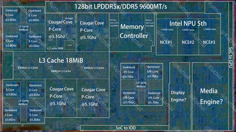 Процессор Intel Core Ultra Series 3 рассмотрели под микроскопом &mdash; он имеет восьмиугольную форму