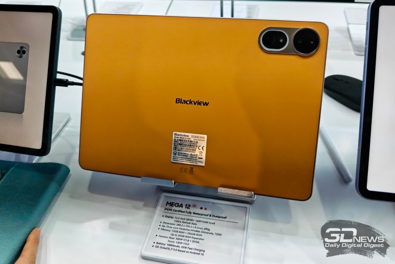 Репортаж со стенда Blackview на MWC 2026: неубиваемый флагман, игровой ноутбук и планшет для работы