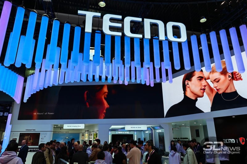 Репортаж со стенда TECNO на MWC 2026: флагманы CAMON 50,&nbsp;ИИ, смелые концепты и коллаборация с&nbsp;Tonino Lamborghini