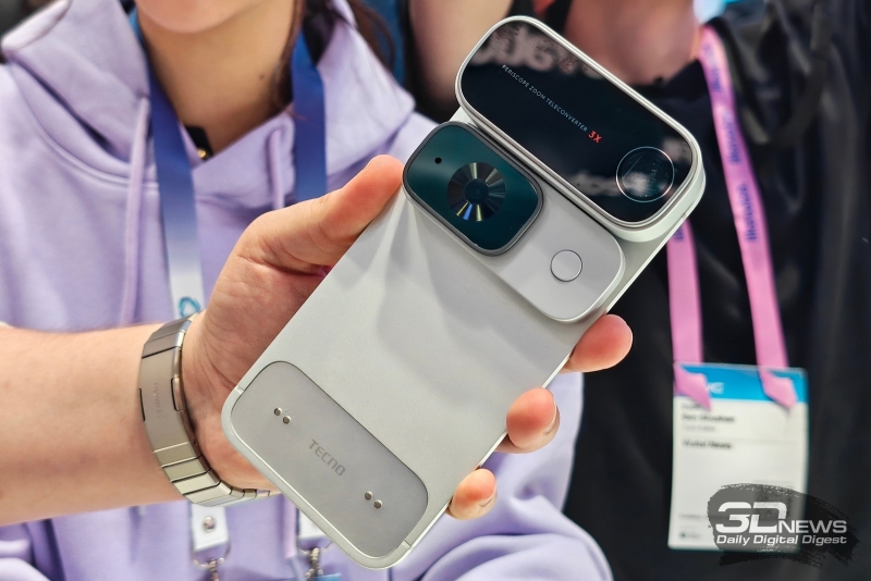 Репортаж со стенда TECNO на MWC 2026: флагманы CAMON 50,&nbsp;ИИ, смелые концепты и коллаборация с&nbsp;Tonino Lamborghini