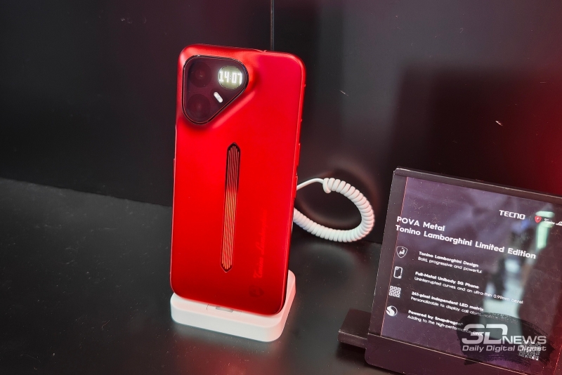 Репортаж со стенда TECNO на MWC 2026: флагманы CAMON 50,&nbsp;ИИ, смелые концепты и коллаборация с&nbsp;Tonino Lamborghini