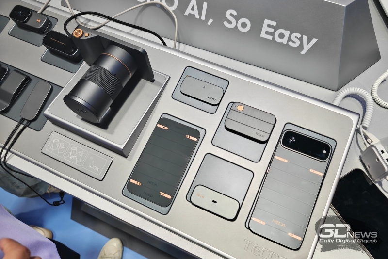 Робофон, модульный ноутбук, смартфон с прикуривателем и не только: чем удивила MWC 2026