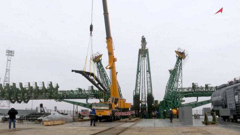 «Росскосмос» починил стартовую площадку «Союзов» на «Байконуре» и готовится к запуску «Прогресса»