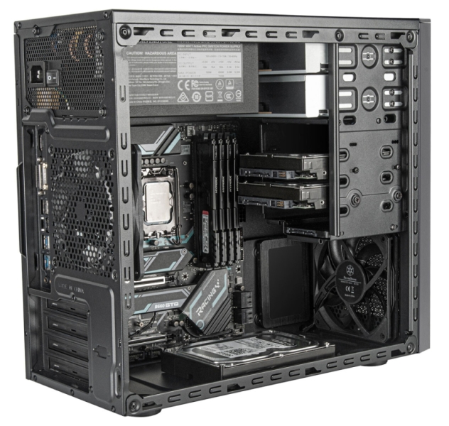 SilverStone выпустила корпус FARA 314 с интерьером 20-летней давности и поддержкой оптических приводов