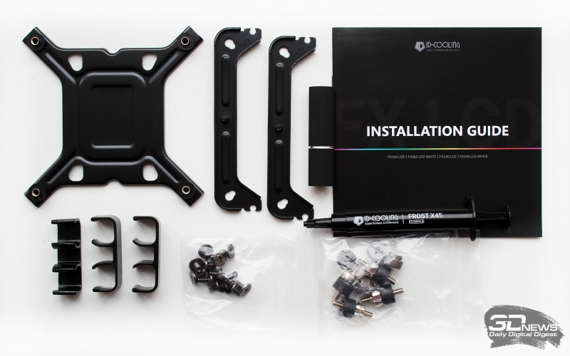 Система жидкостного охлаждения ID-Cooling FX360 LCD: кому котиков? Недорого