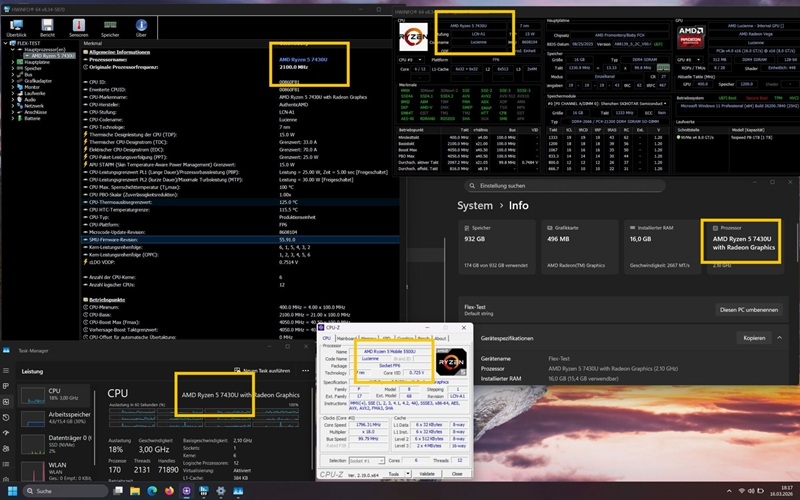 Скандал с подменой Ryzen расширился &mdash; проблема выявлена в ноутбуках Ninkear, вероятно из-за OEM-производителя