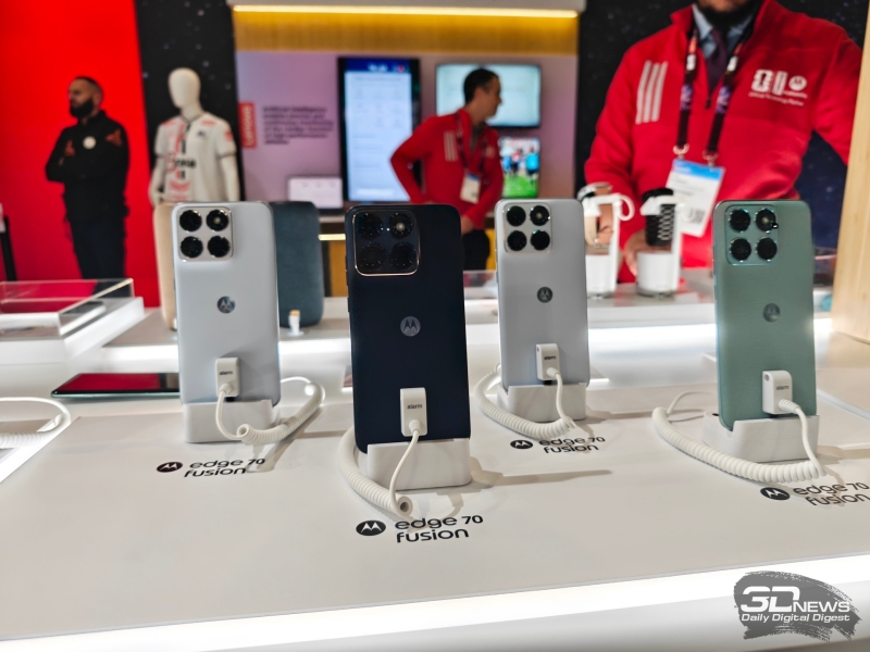 Смартфон Motorola Edge 70 Fusion оснастили изогнутым 144-Гц&nbsp;дисплеем и чипом Snapdragon 7s Gen 3