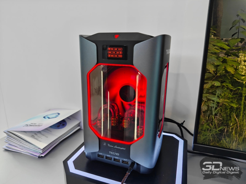 Tecno и Tonino Lamborghini представили серию дизайнерской электроники &mdash; от смартфонов до геймерского мини-ПК