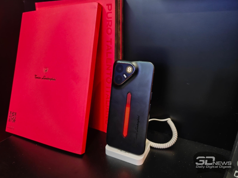 Tecno и Tonino Lamborghini представили серию дизайнерской электроники &mdash; от смартфонов до геймерского мини-ПК