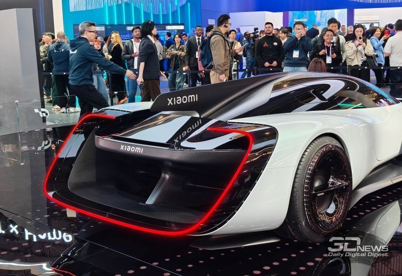 Xiaomi показала на MWC 2026 полноразмерный прототип гиперкара Vision Gran Turismo