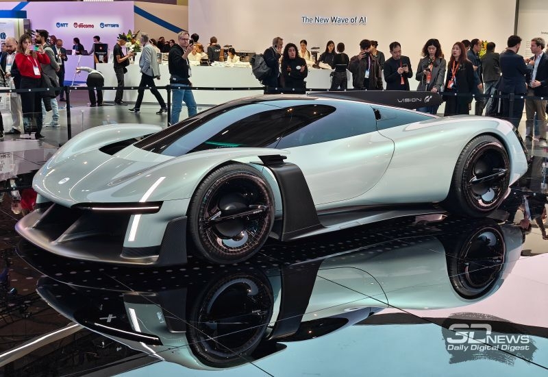 Xiaomi показала на MWC 2026 полноразмерный прототип гиперкара Vision Gran Turismo