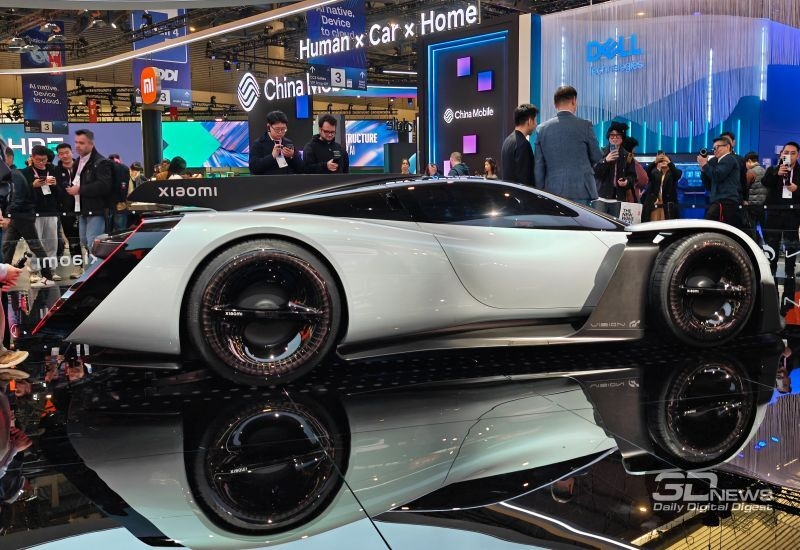 Xiaomi показала на MWC 2026 полноразмерный прототип гиперкара Vision Gran Turismo
