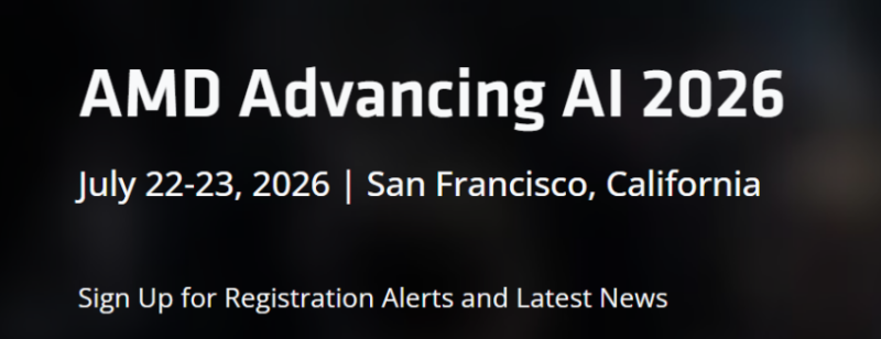 AMD расскажет о новых достижениях в области ИИ на мероприятии Advancing AI 2026 в июле