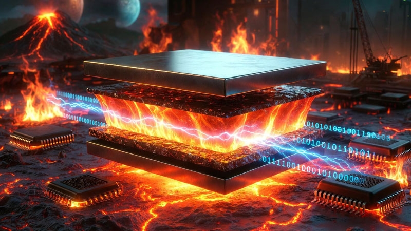 Американцы создали память, способную работать при&nbsp;700 &deg;C &mdash; для Венеры, реакторов и ИИ