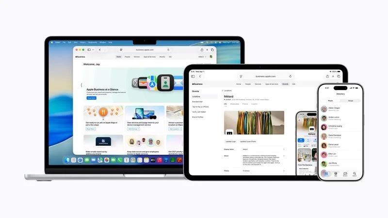 Apple запустила единую платформу Apple Business для управления бизнесом