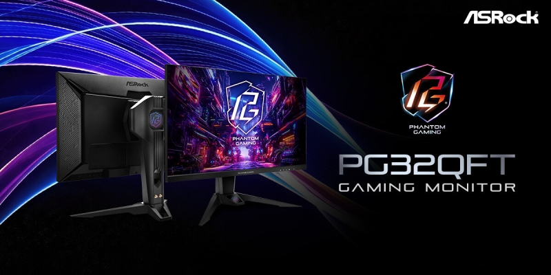ASRock выпустила 27-дюймовый монитор Phantom Gaming PG27QFW2A с QHD и 400 Гц и представила 32-дюймовый PG32QFT с QHD и 180 Гц