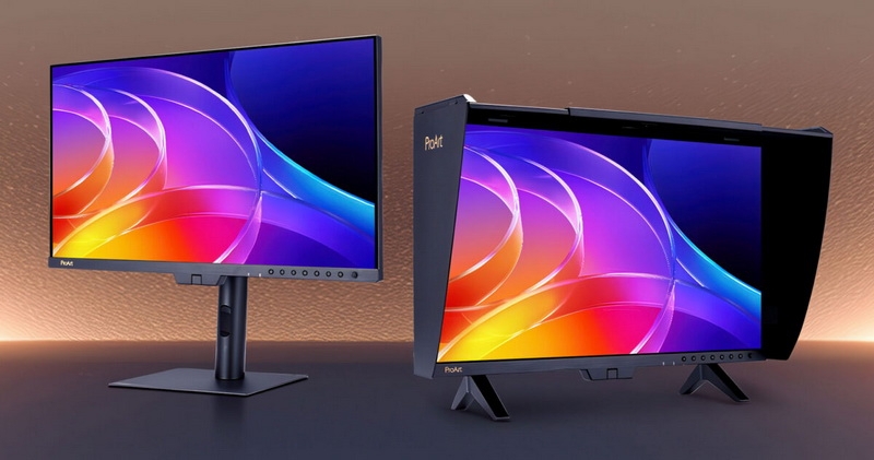 Asus представила профессиональный монитор ProArt Display OLED PA32USD &mdash; 4K с 240 Гц, 12G-SDI, Thunderbolt 4 и встроенный колориметр