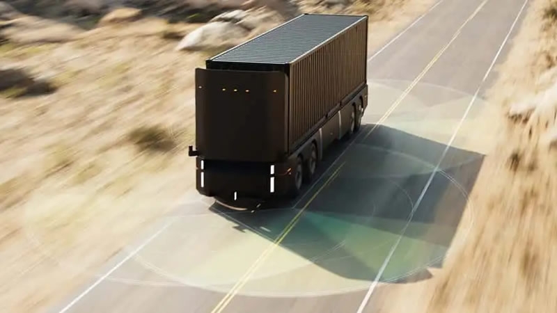 Большой ящик на колёсах: Humble Robotics представил беспилотный грузовик без кабины с запасом хода в 320 км