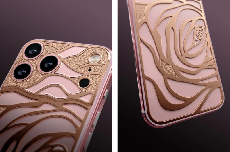 Caviar представила четвёрку розовых iPhone 17 Pro и Pro Max, украшенных золотом и бриллиантами