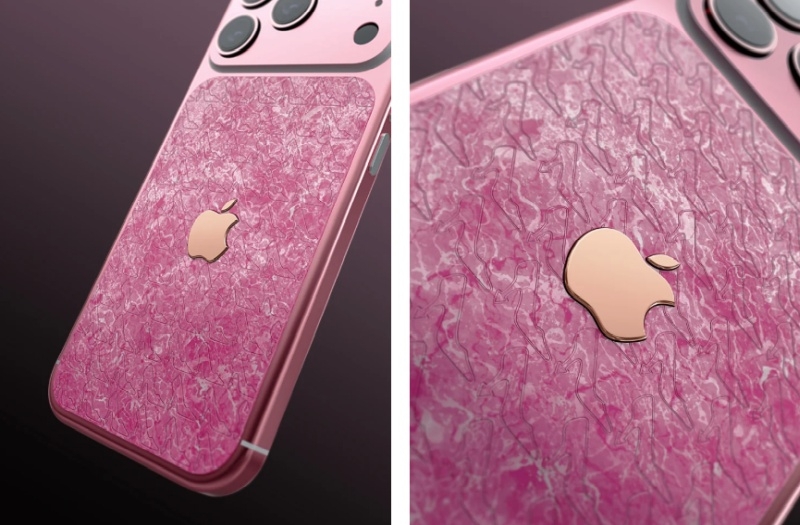 Caviar представила четвёрку розовых iPhone 17 Pro и Pro Max, украшенных золотом и бриллиантами