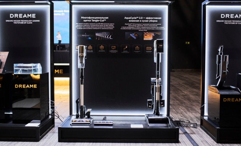 Dreame представила в России передовые роботы-пылесосы и другие новинки