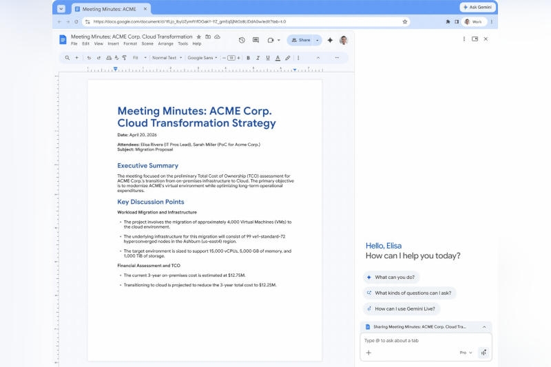 Google превратила Chrome в &laquo;автоматический браузер&raquo; &mdash;&nbsp;полноценного работника среды Workspace
