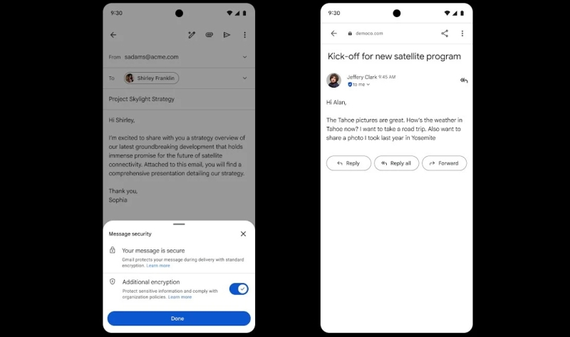 Google внедрила сквозное шифрование в Gmail на Android и iOS, но не для всех