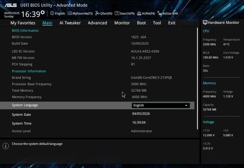 ИИ помог запустить Windows на несовместимой связке процессора Intel Bartlett Lake и материнской платы Z790