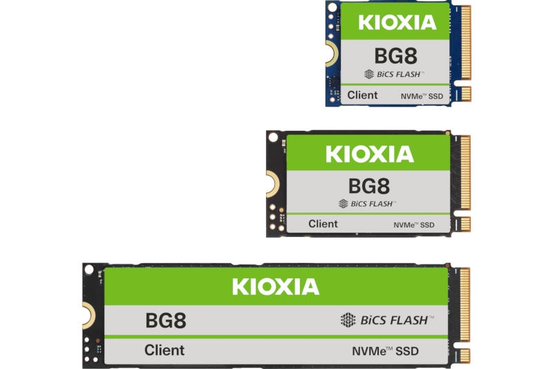 Kioxia представила доступные SSD с PCIe 5.0 для массовых ПК