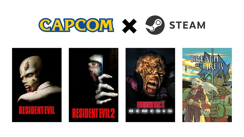 Классические Resident Evil, Resident Evil 2, Resident Evil 3: Nemesis и Breath of Fire IV добрались до Steam в улучшенном виде