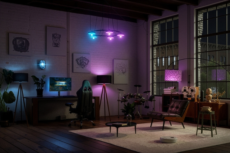 Мониторы Philips Evnia получили функцию AmbiScape для синхронизации умных светильников с играми