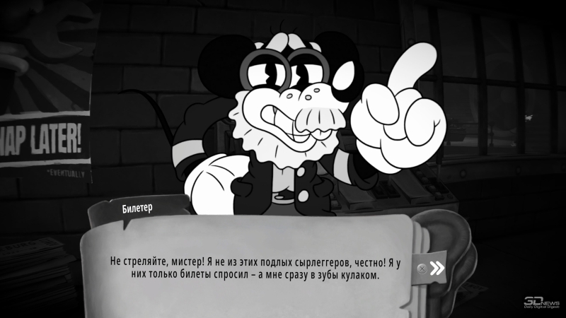 Mouse: P.I. For Hire &mdash; чёрно-белый Doom с мышами. Рецензия