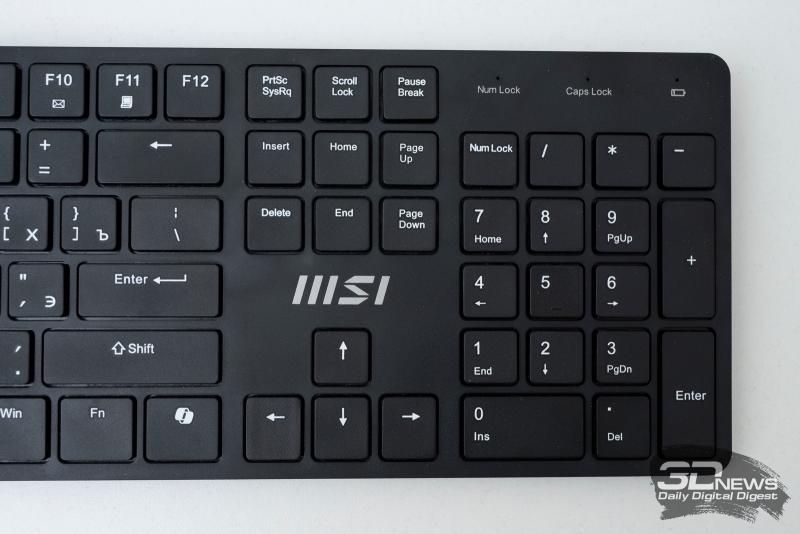 MSI&nbsp;FORGE K200 Wireless Combo&nbsp;&mdash; комплект клавиатуры и мыши с высокой автономностью