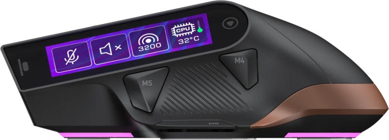 Мышь с 2,25" сенсорным экраном: Turtle Beach представила Command Series MC7 за $160