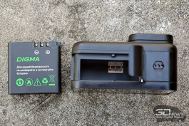 Обзор DIGMA DiCam 970: экшен-камера с очень богатой комплектацией для новичка