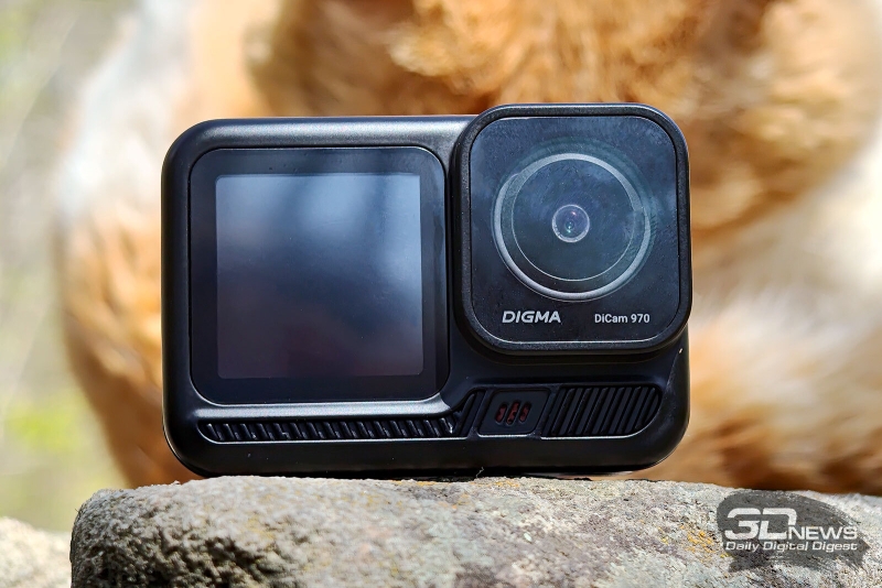 Обзор DIGMA DiCam 970: экшен-камера с очень богатой комплектацией для новичка