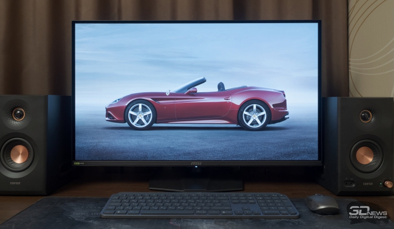 Обзор игрового OLED 4K-монитора MSI MAG 322UP QD-OLED E16: достаточный уровень