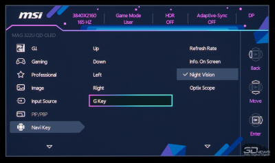Обзор игрового OLED 4K-монитора MSI MAG 322UP QD-OLED E16: достаточный уровень