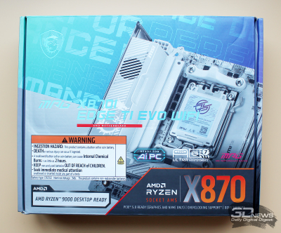 Обзор материнской платы MSI MPG X870I EDGE TI EVO WIFI WiFi: флагман в форм-факторе mini-ITX?