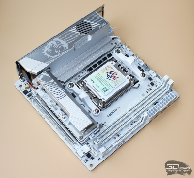 Обзор материнской платы MSI MPG X870I EDGE TI EVO WIFI WiFi: флагман в форм-факторе mini-ITX?