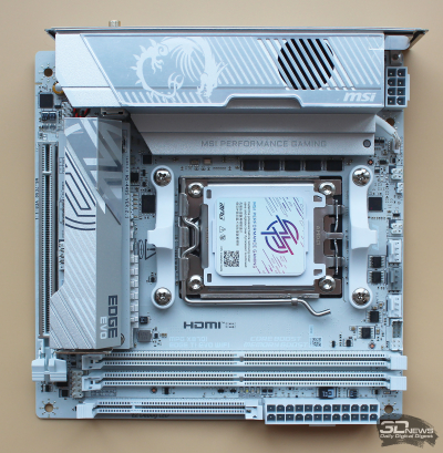 Обзор материнской платы MSI MPG X870I EDGE TI EVO WIFI WiFi: флагман в форм-факторе mini-ITX?