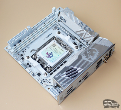 Обзор материнской платы MSI MPG X870I EDGE TI EVO WIFI WiFi: флагман в форм-факторе mini-ITX?