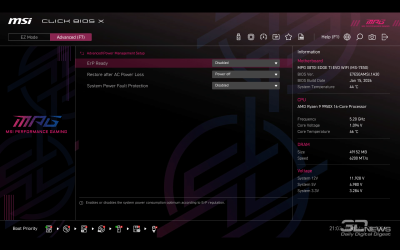 Обзор материнской платы MSI MPG X870I EDGE TI EVO WIFI WiFi: флагман в форм-факторе mini-ITX?
