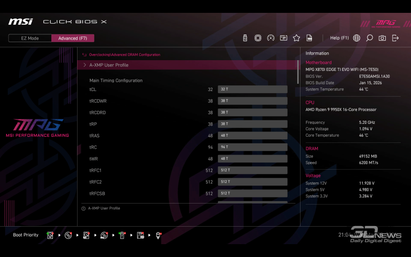 Обзор материнской платы MSI MPG X870I EDGE TI EVO WIFI WiFi: флагман в форм-факторе mini-ITX?